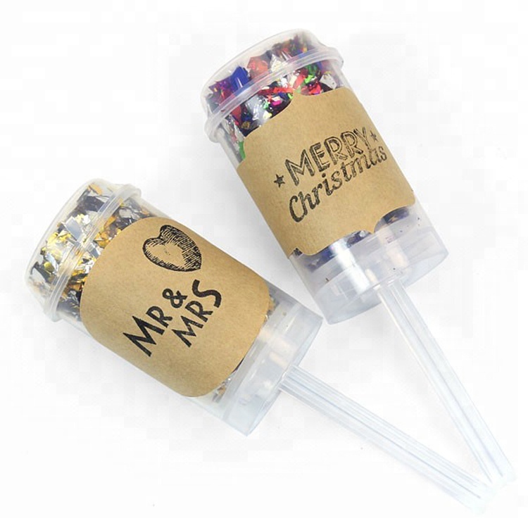 Push Up Pop биоразлагаемый конфетти для свадьбы специально