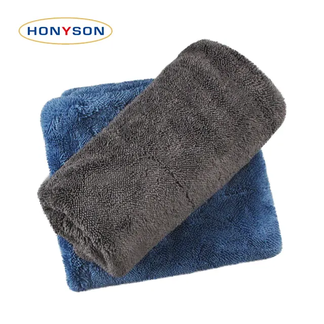 New Double Layer Thickened Twisted Braid Absorbent Car Wash Towel Auto Car Microfiber Car Wipe Cleaning Supplies