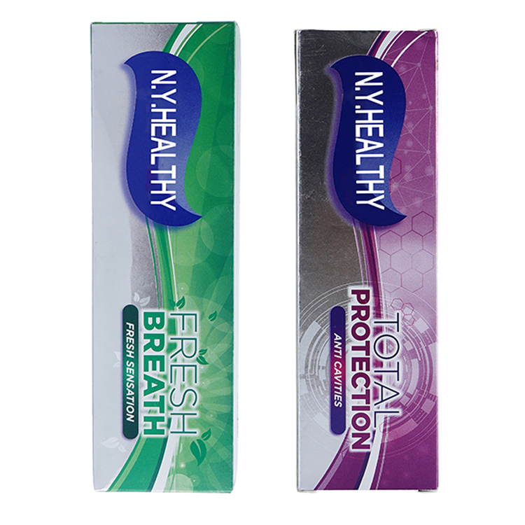 Natural whitening toothpaste mint herbal for sensitive customize free sample adult high quality