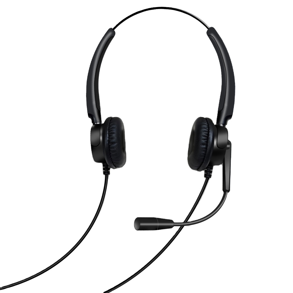 Caller ID telephone Wired landline Call Center Phone Headset