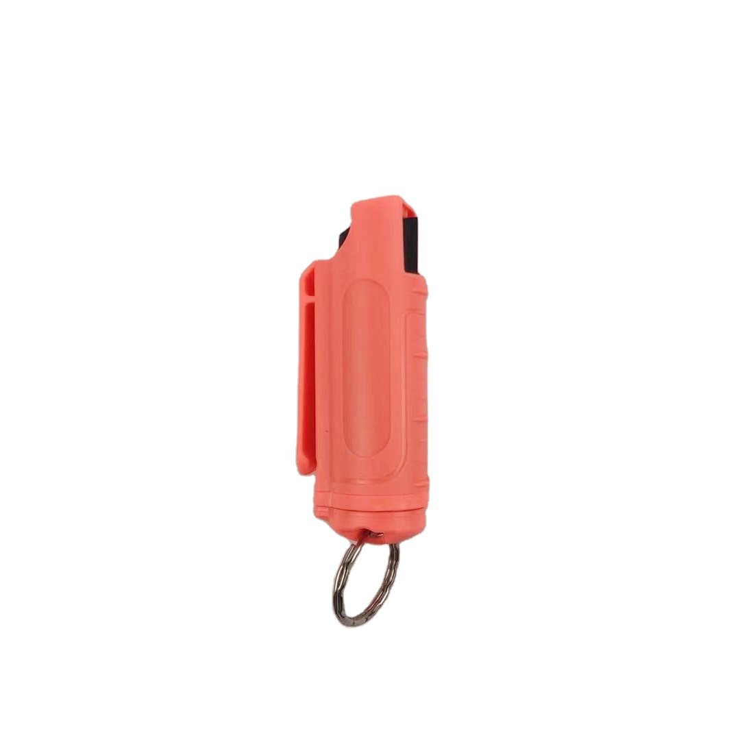 Hot Sale Colorful 20ml Pepper Spray Mini Key Knife Folding Personal Security Products Keychain Self women Products