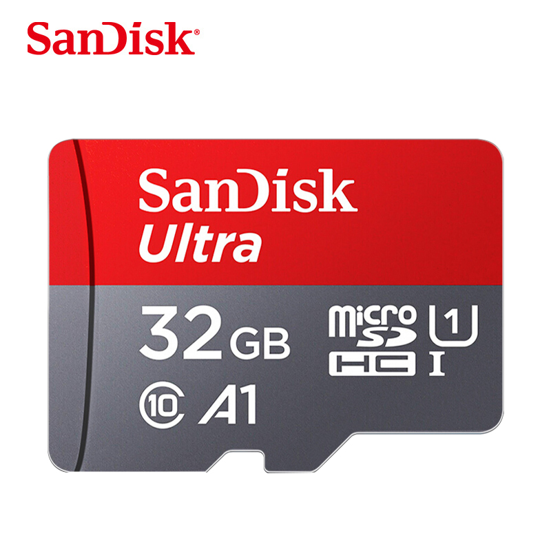 Оптовая продажа оригинальных карт памяти SanDisk microsd 16 ГБ 32 ГБ 64 Гб 128 ГБ Flash TF Micro SD A1 Ultra Class 10