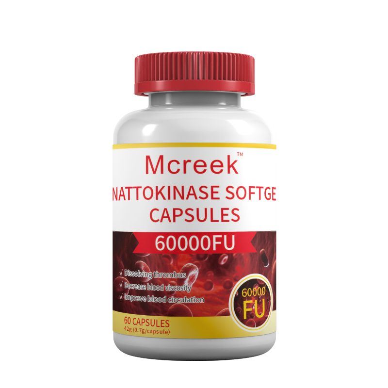 Wholesale Nattokinase Tablets Capsules 100mg Natto Extract Nattokinase Softgel Capsules