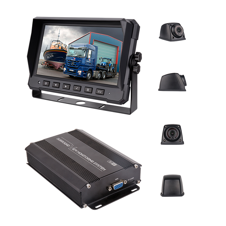 Новинка 360 градусов панорамная 3D Универсальная круглая камера DVR для RV