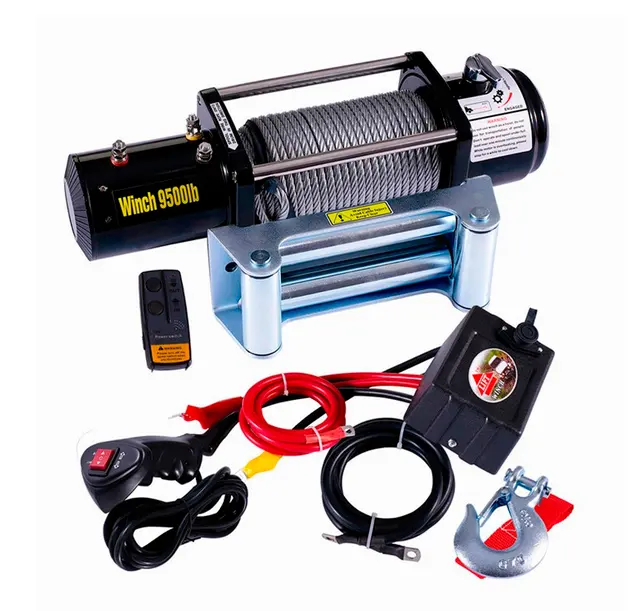 Electric Winch 12V 13000 lbs Recovery Winch Fit for Trailer Truck SUV