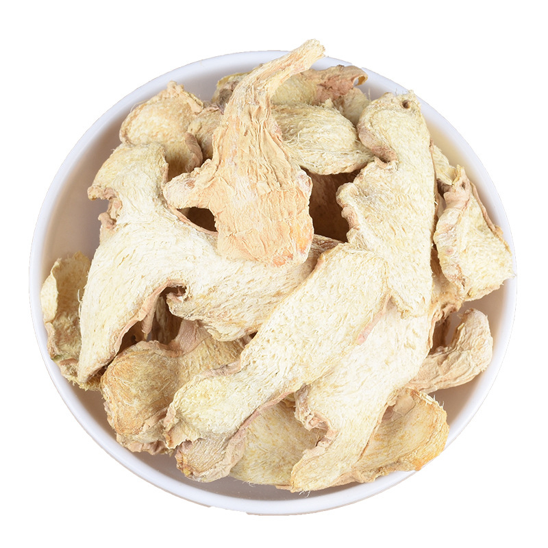 China Dry Ginger Supplier wholesales high quality organic dried Ginger slices Healthy food Dried Ginger tea Spices seasonings