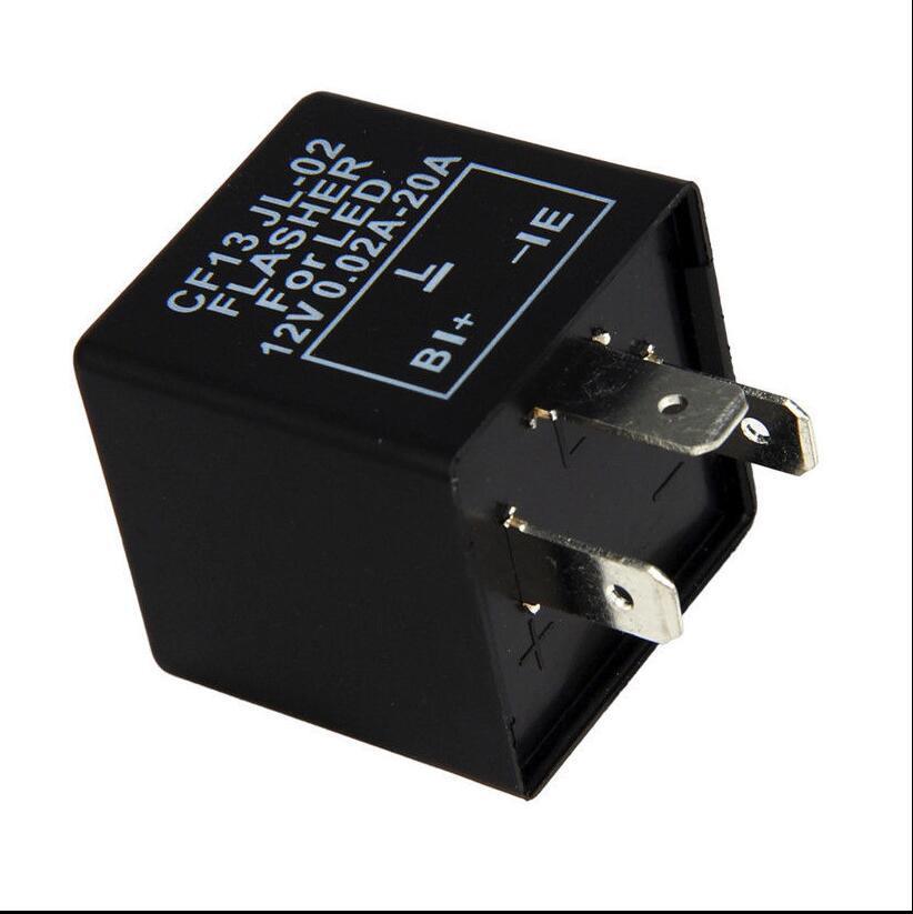 ТАВ 12V 3 Pin электронный автомобильный проблесковый сигнал реле CF13 JL-02 fix светодиодный свет гипер мигающая