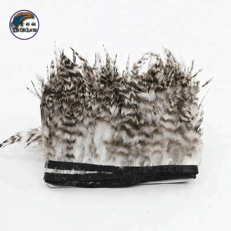 4-6 дюймов (10-15 см) натуральный DIY куриный петух узорчатые перья отделка бахрома с шитье ремесла костюмы украшения