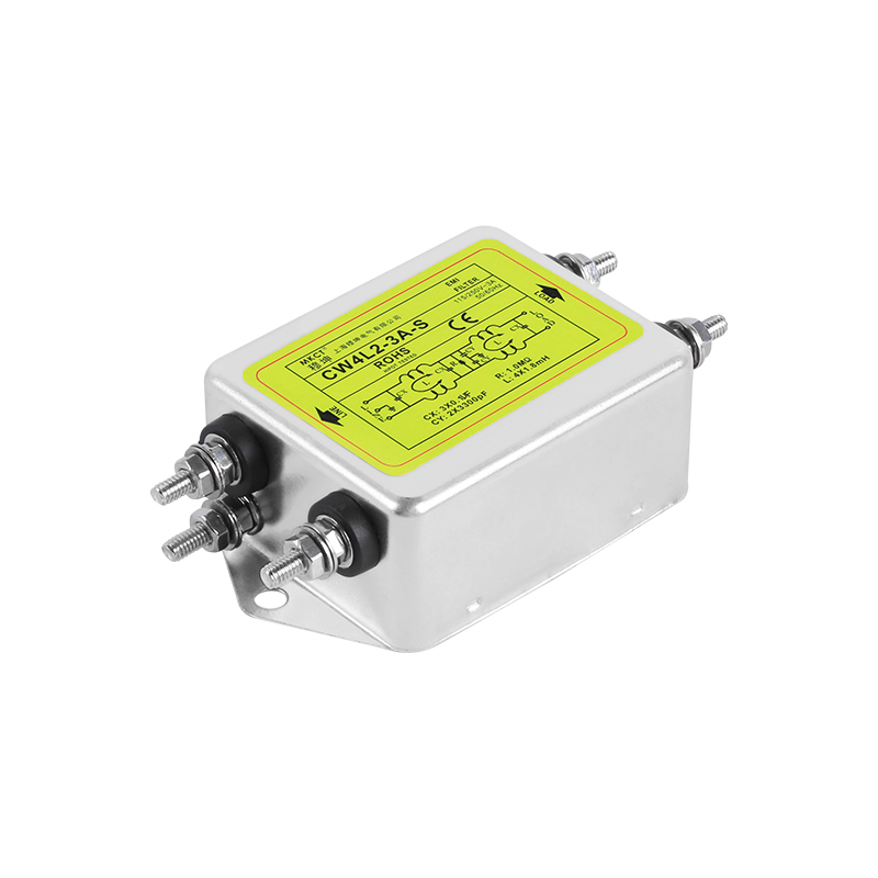 Bolt Connection Single-phase EMI Enhanced Bipolar Purified Double-section 220VAC 50/60Hz CW4L2-3A/6A/10A/20A-S Power Filter