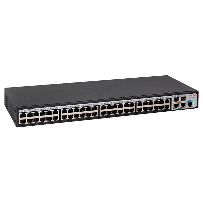 H3C S2652V2 100% новый 48-портовый 100M сетевой управляемый Ethernet enterprise-класса переключатель