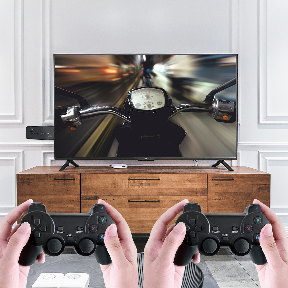 Новое поступление, Игровая приставка 4K HD HDMI с 64 ГБ 10000 играми для домашних игр