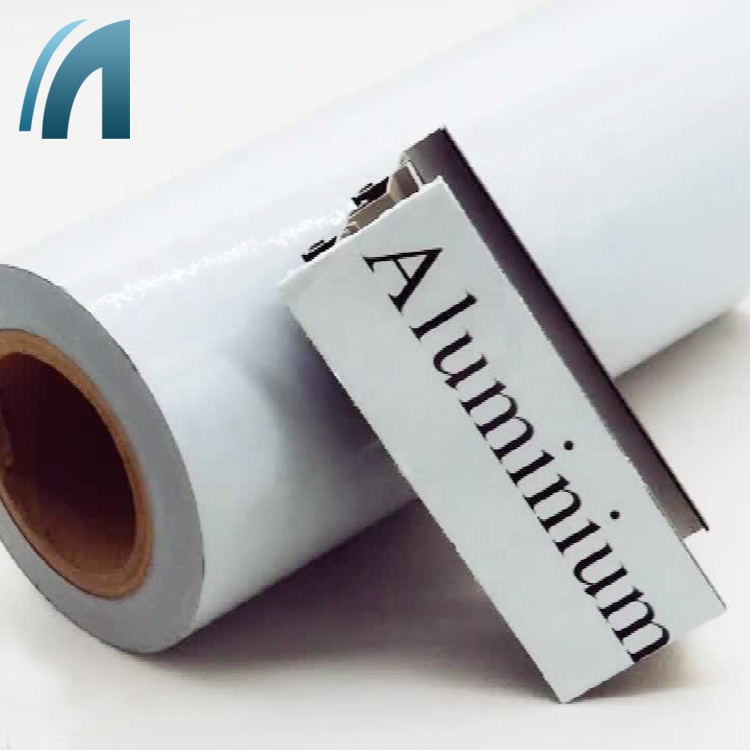 Wuxi ShengFa Black White Printed Pe Adhesive Protective Film For Aluminum Sheet