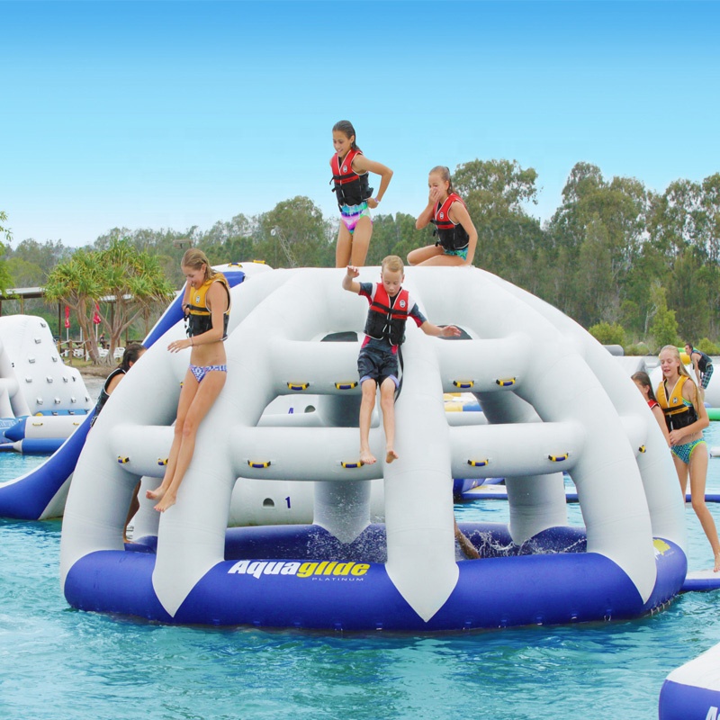 Aquapark, надувные водные игрушки, восьмиугольный купол, водная горка для детей