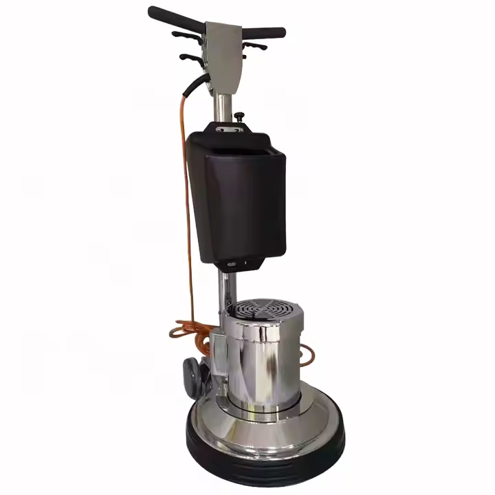 Industrial Single Disc Floor Scrubber Cleaning Equipment Polishing Machine With 13in Brush