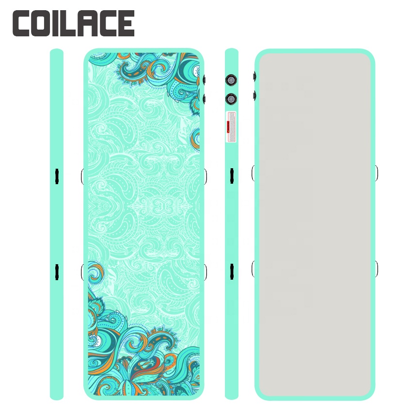 COILACE, роскошный красочный водный коврик, плавающая надувная водная платформа для оптовой продажи