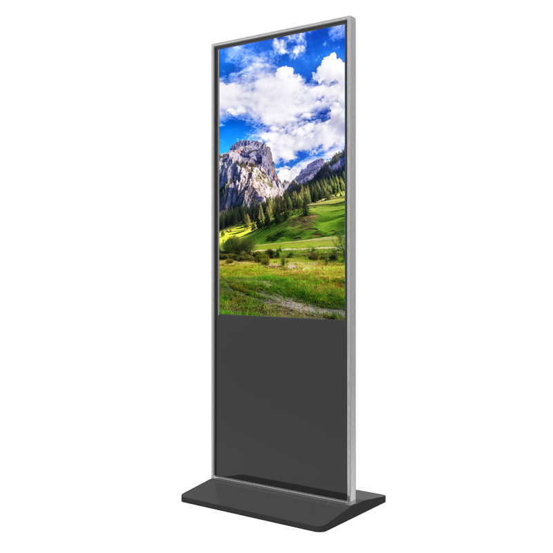 55 inch стоя на открытом воздухе цифровая камера с Wi-Fi для рекламное табло с ЖК-дисплей ad-плеер инфракрасный сенсорный экран киоск стойки дисплея
