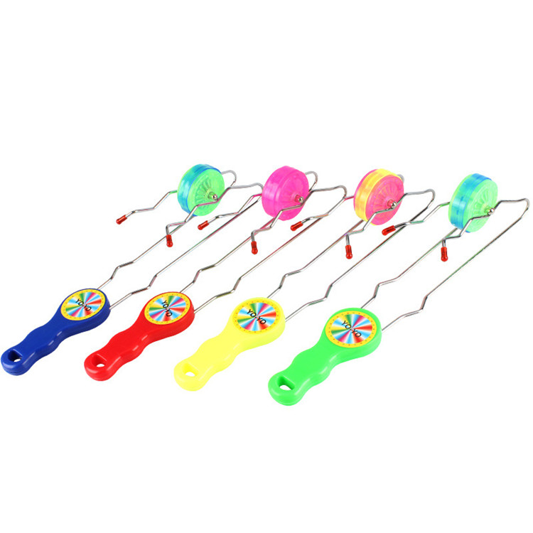 Классические игрушки красочные светодиодные магнитные yoyo Магия мигает гироскопа колеса игрушечные лошадки для детей