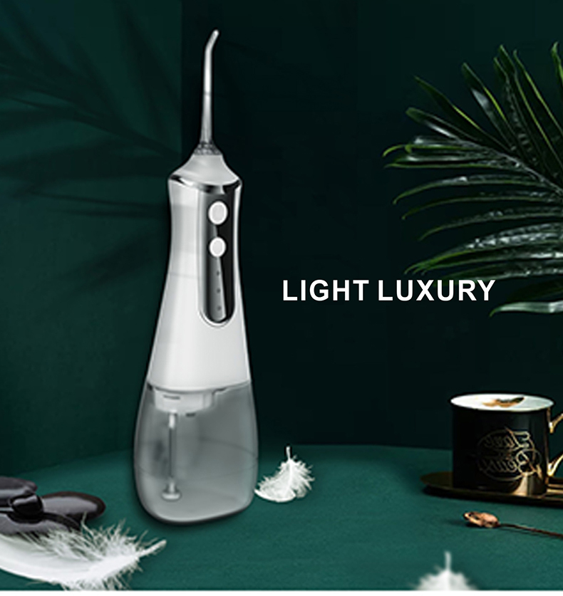 Upgrade IPX7 Mini Portable water oral irrigator 350ml Cordless Water Pulse oral irrigator electric dental Water floss for teeth