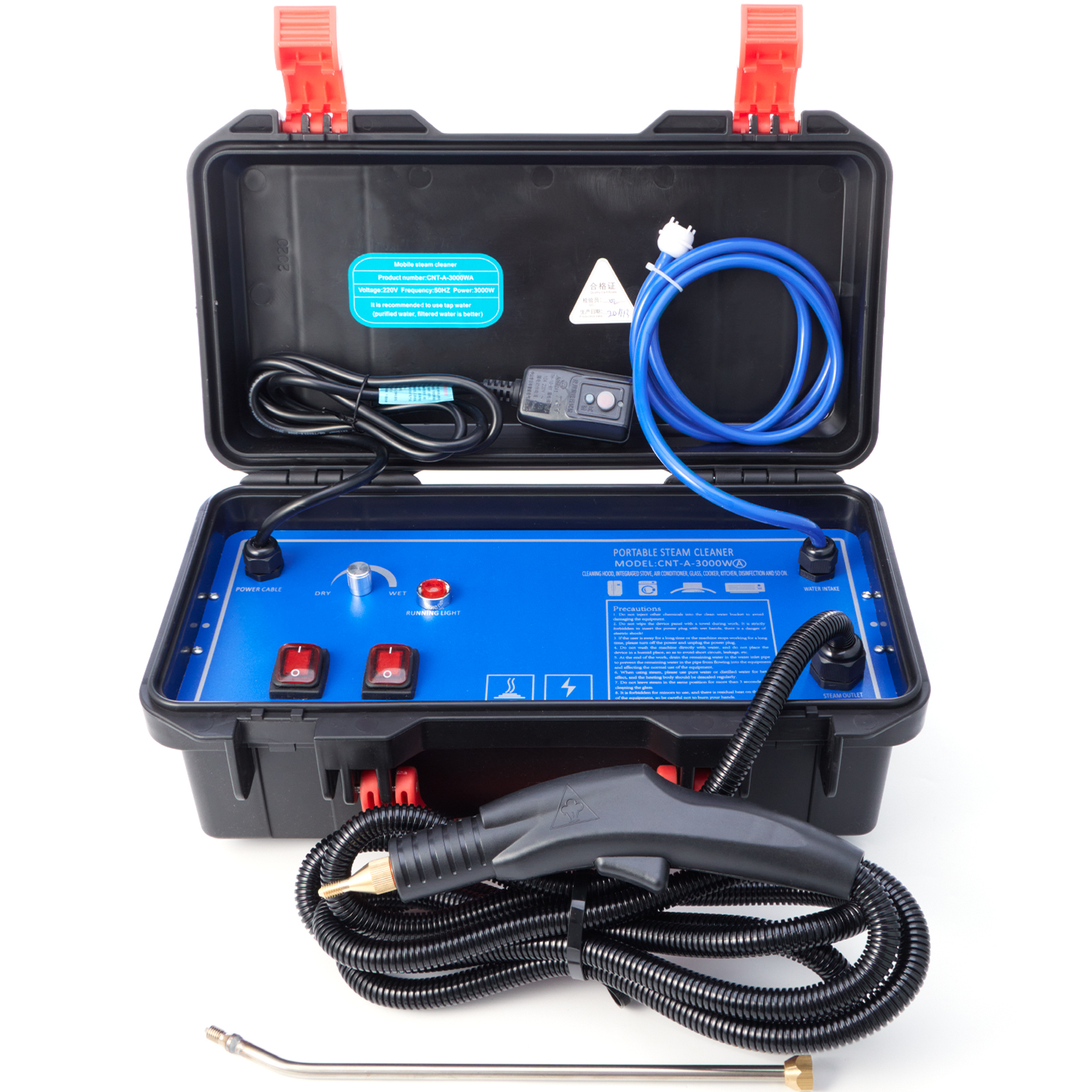 New Multifunction Portable Home Use Car Wash Steam Cleaning Machine High Pressure 3000w Steam Cleaner