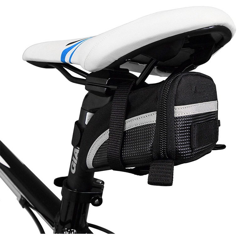Expandable bolsa de bicicleta bicycle saddle bag under seat Bike Pack Pouch Rear Rack Cycling Storage Accessories Bag for Bike