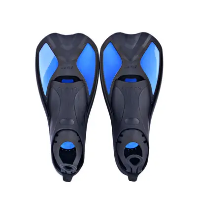 Wholesale Black Swimming Foot Flipper Diving Accessories Training Flippers For Children Unisex