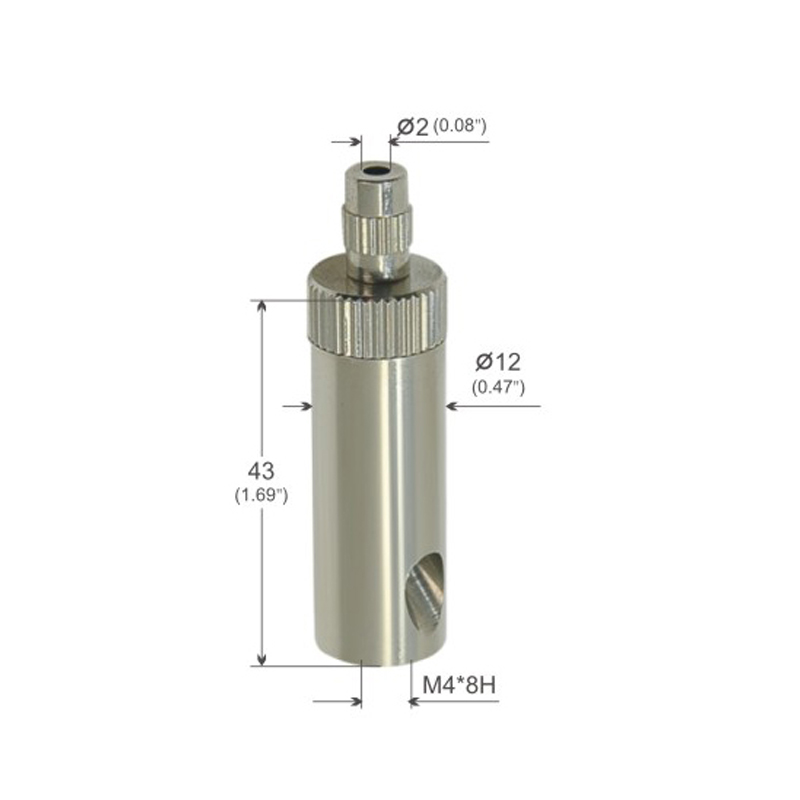 Brass Plated Nickel steel wire rope clamp with Insurance cover