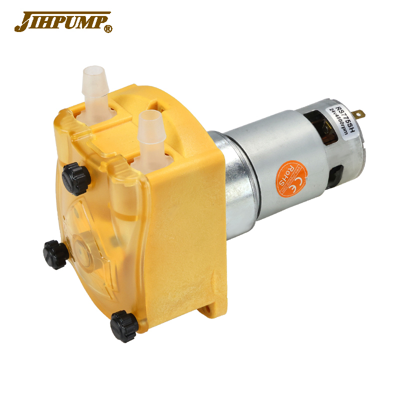 JIHPUMP 683K, высокое качество, дозирование жидкости под давлением, вязкая жидкость, перенос перистальтического насоса 12 В 24 В