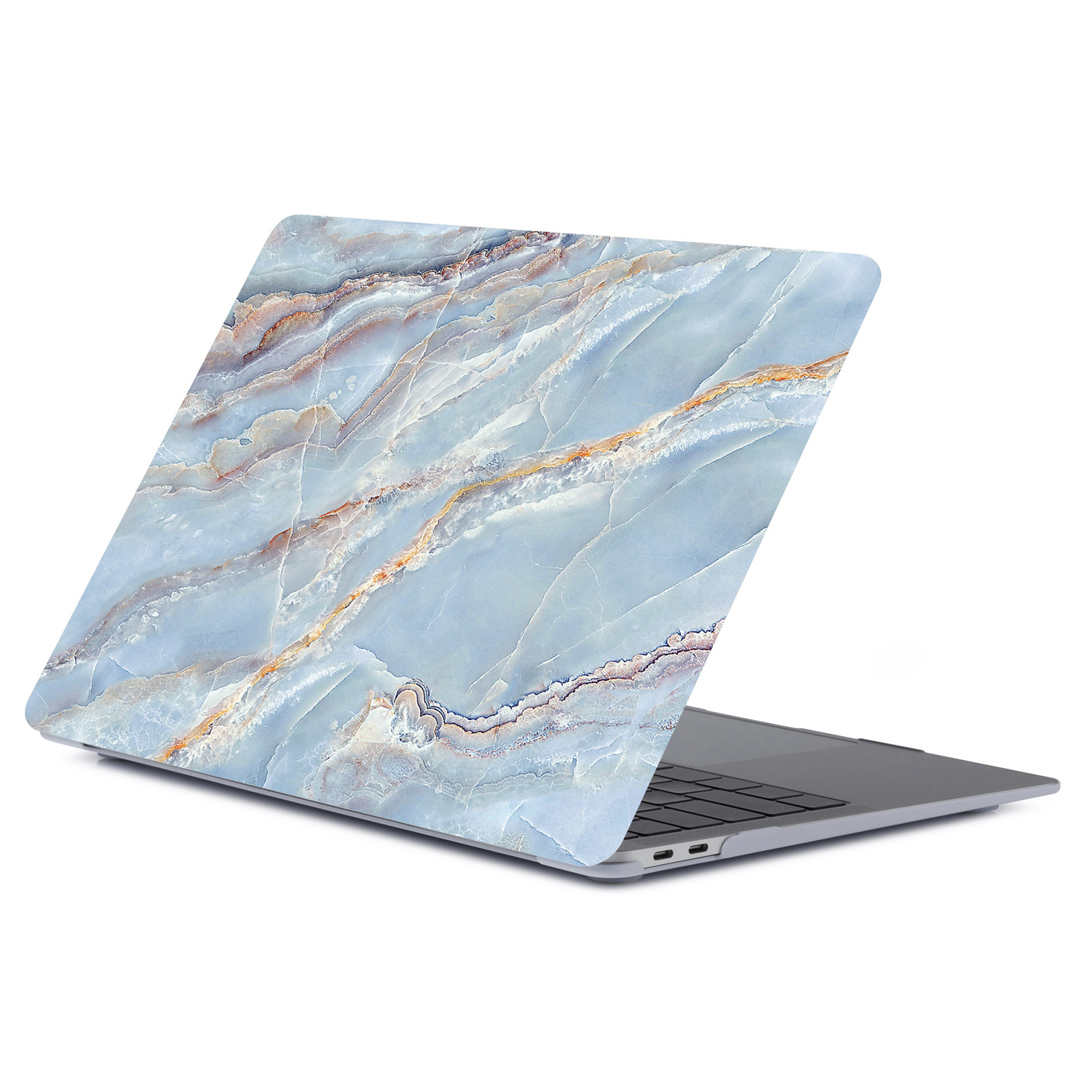Твердый чехол для ноутбука 13 16 Pro с УФ-печатью мраморный чехол для Macbook