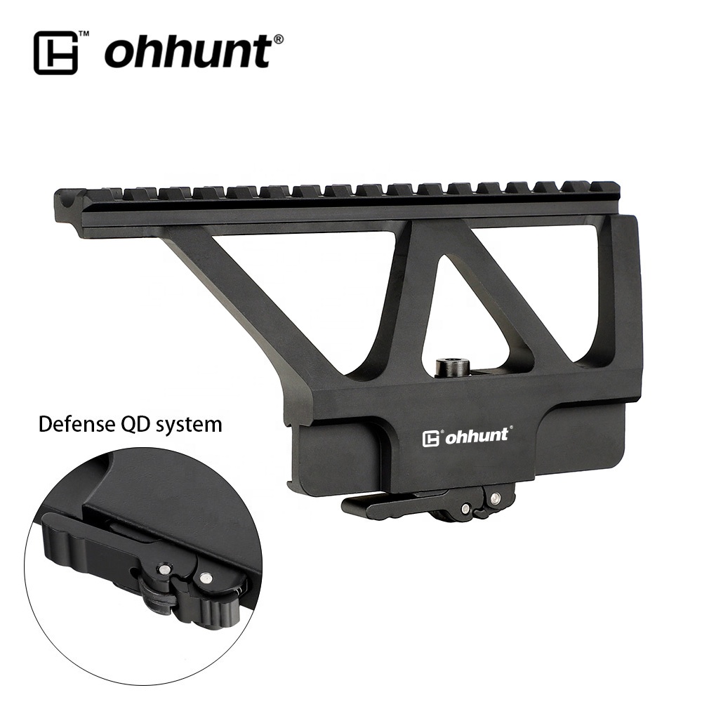 Система быстрого отсоединения ohhunt, боковая направляющая Пикатинни для крепления AK AK47, направляющая для крепления прицела