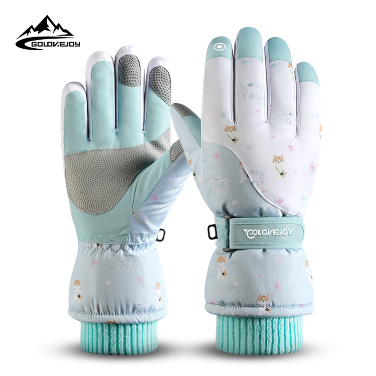 GOLOVEJOY SK14 Hot Selling High Quality Winter Velvet Warm Windproof Waterproof Ski Hiking Cycling Outdoor Other Sports Gloves