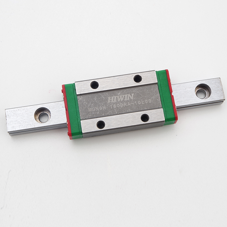 Miniature linear guide rail MGR9 and linear bearing carriages MGN9C/H MGW9C/9H