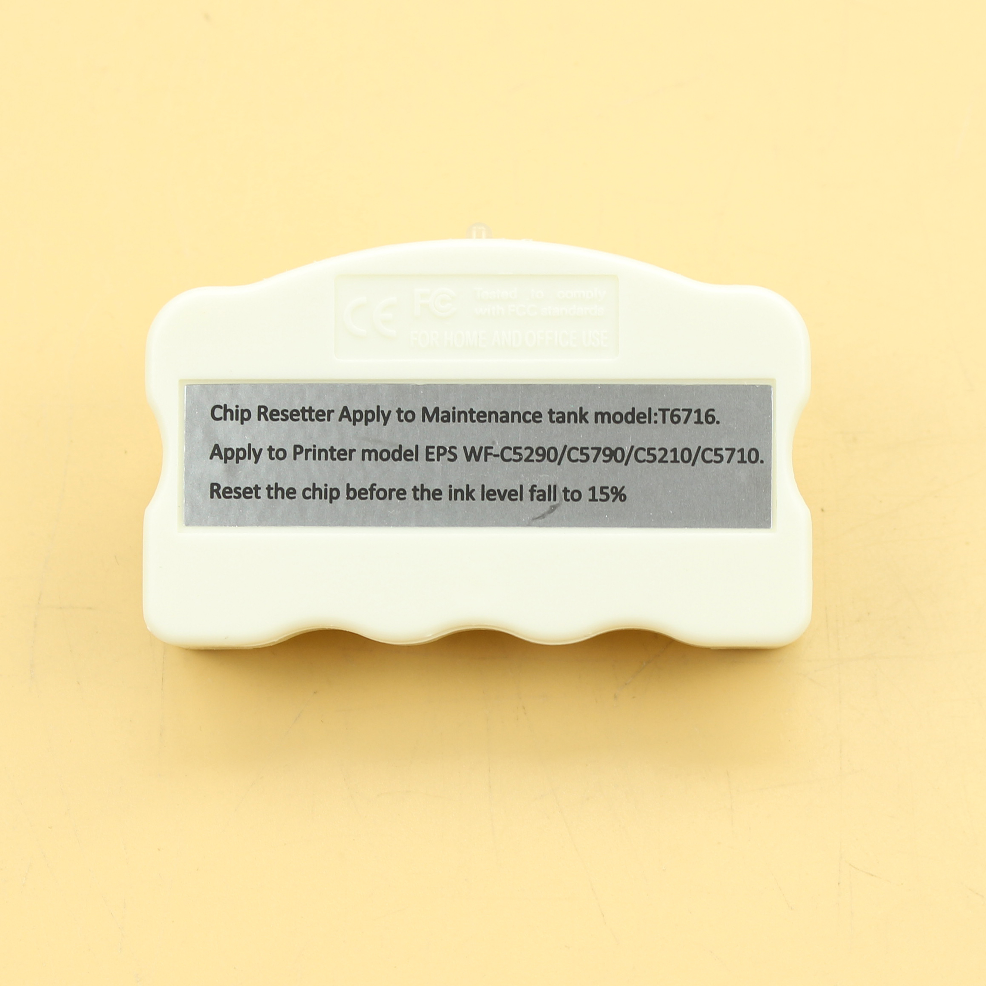 T6716 отработанных обломок resetter для Epson рабочей силы WF-C5790/C5710/C5290/C5210 отработанных чернил сброса чипа