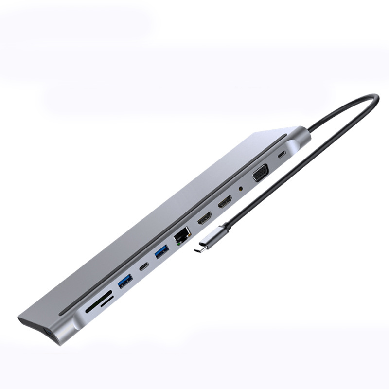 Все в одном, аксессуары, 12 портов usb c hub 12 в 1 usb-c multi hub usb pc