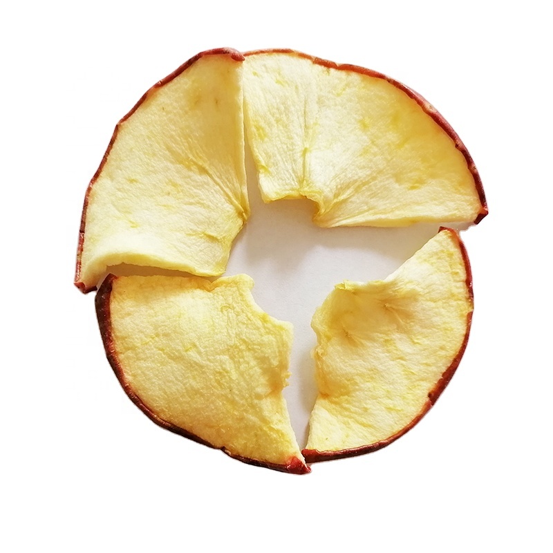 Pure Natural 100% Fruit Snacks Healthy Food Hot Air Dried Apple Chips Wholesale Cheap