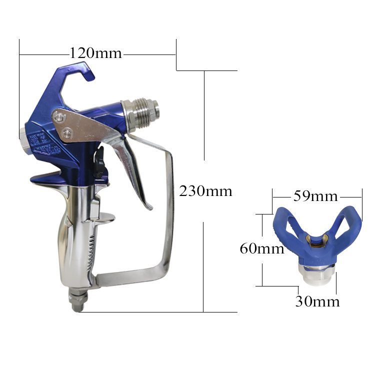 3600psi G230 wagner gracoes atomizer electric hvlp pistola de pintar airless Power spray gun for paint sprayer