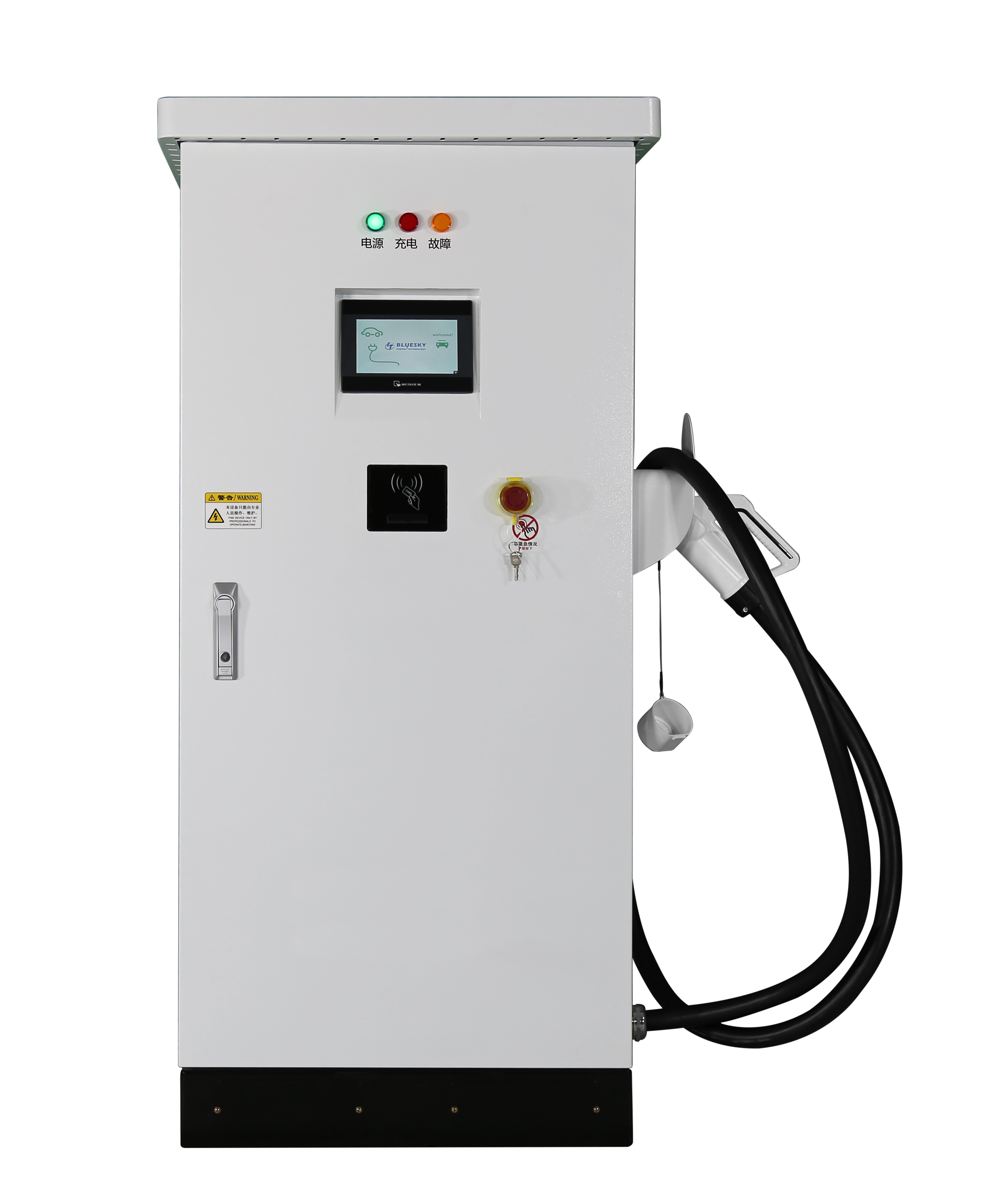 60 кВт DC быстрое зарядное устройство для электромобилей с одним разъемом ccs тип 1 для электромобиля