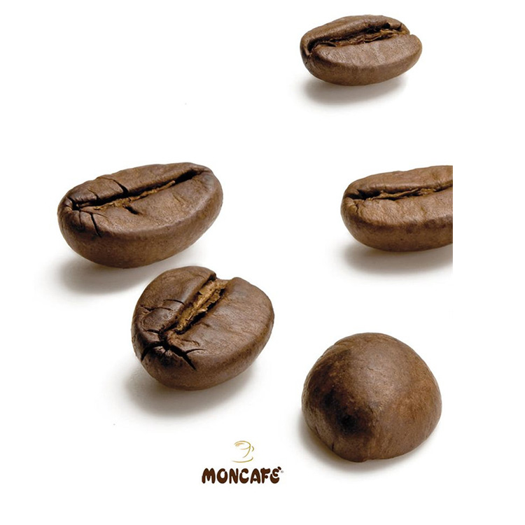Итальянский бренд Moncafe' Kaffeebohnen эспрессо кофе в зернах для продажи 1 кг на заказ этикетка