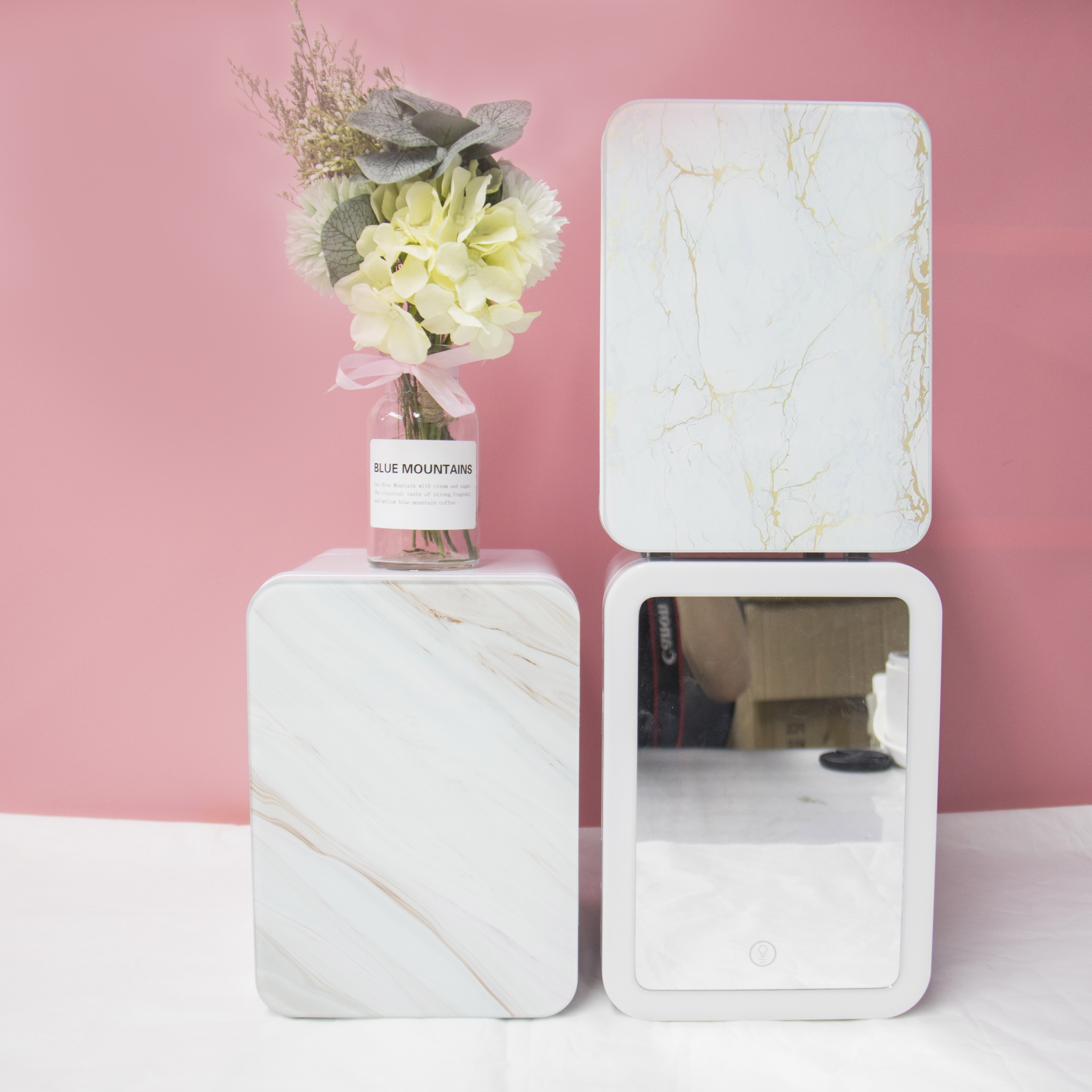 Trending Products 2021 New Arrivals Customized Mini Beauty Cosmetic Fridge Freon-Free Refrigerator 8l Makeup Skincare Fridges