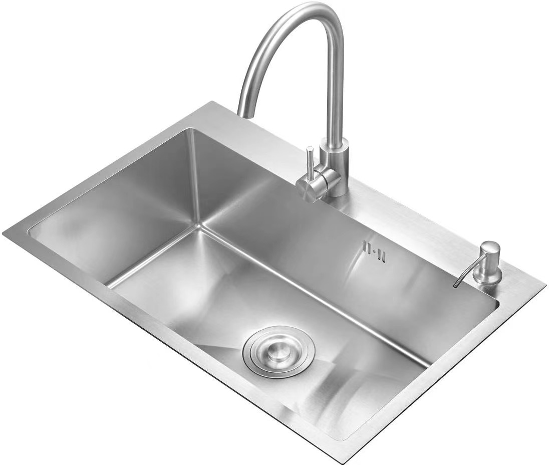 China Hot Selling 32 inch CE Approved Undercounter Kitchen Double Sink