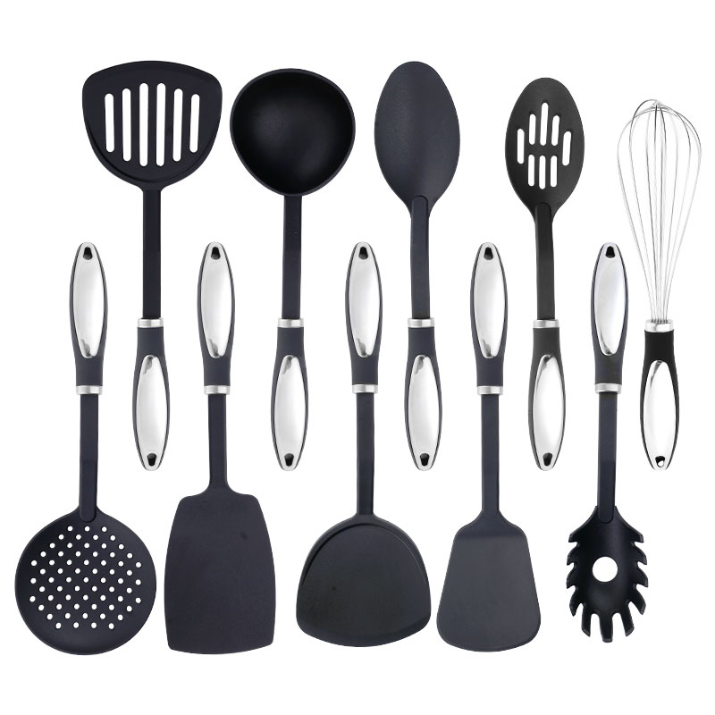 Qimeng Amazon Лучшие производители Cocina нейлоновый набор инструментов и кухонная утварь нейлоновая посуда кухонные инструменты