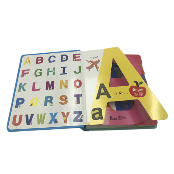 Shenzhen Manufacturer Wholesale High Quality English Story Book on Demand Custom Kids Baby Die Cut Board Book Printing