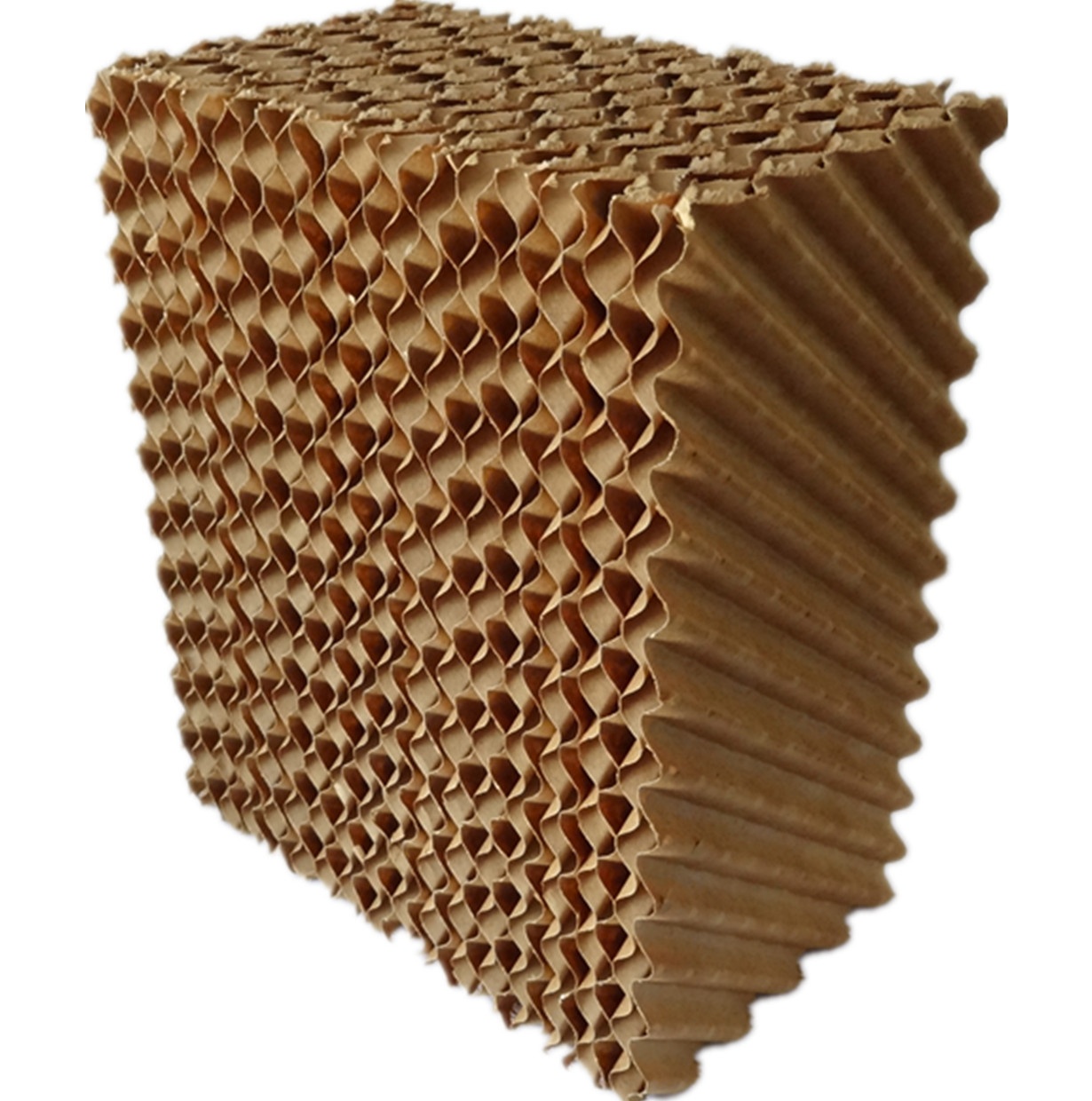 Double Color Brown and Green Evaorative Cooling Pad