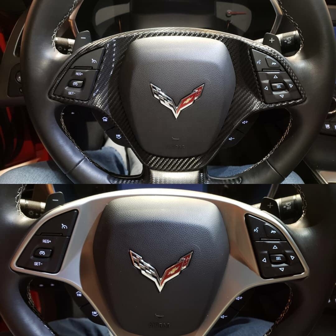 Ободок рулевого колеса Corvette C7