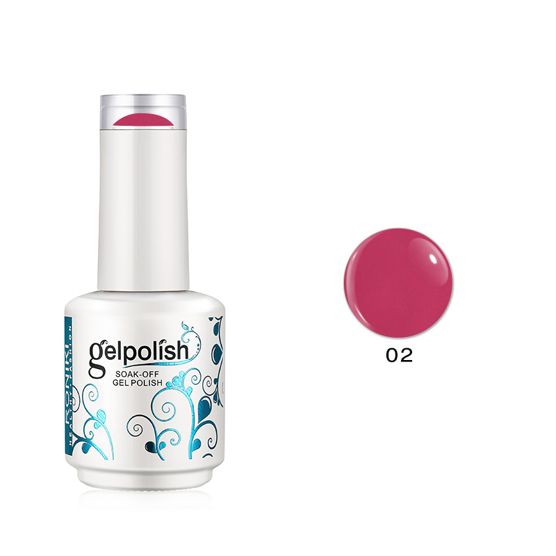 Roniki Wholesale OEM Candy Color Gel 3 Steps Gel UV Gel