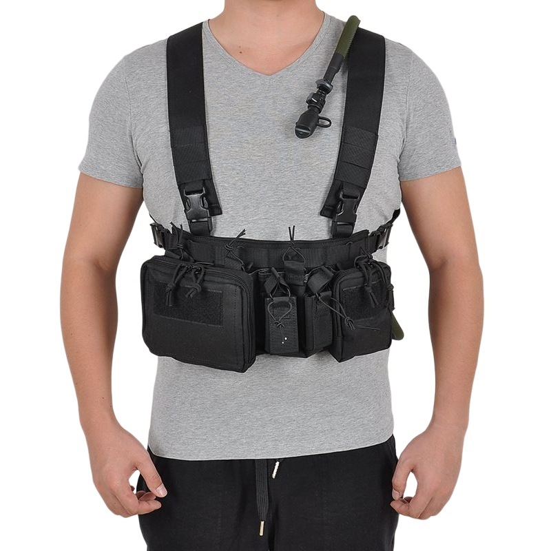 Special Forces Field Camouflage Vest Molle System Multi-Functional Outdoor Tactical Nylon Plate Personal Defense Equipment