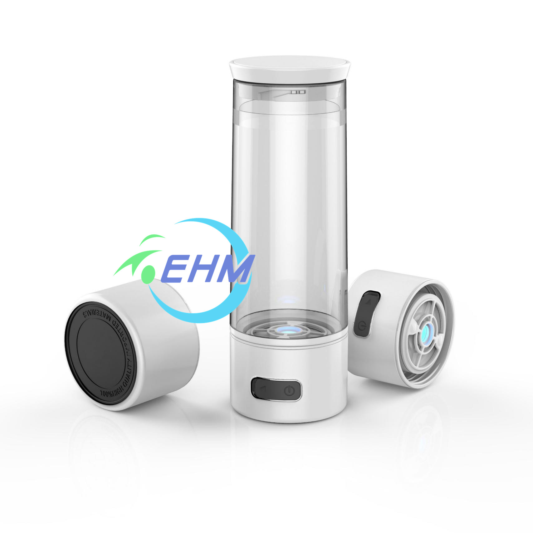 2020 New Portable and rechargeable hydrogen rich water maker EHM-H6