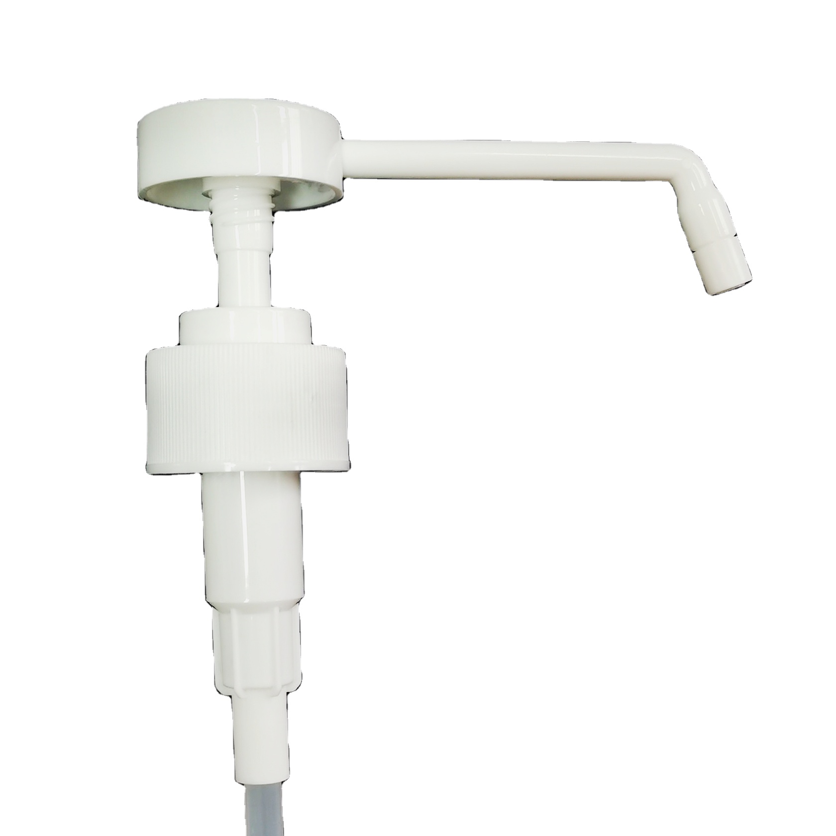 28mm long nozzle hand pump sprayer High quality plastic long nozzle press spray mouth medical oral sprayer