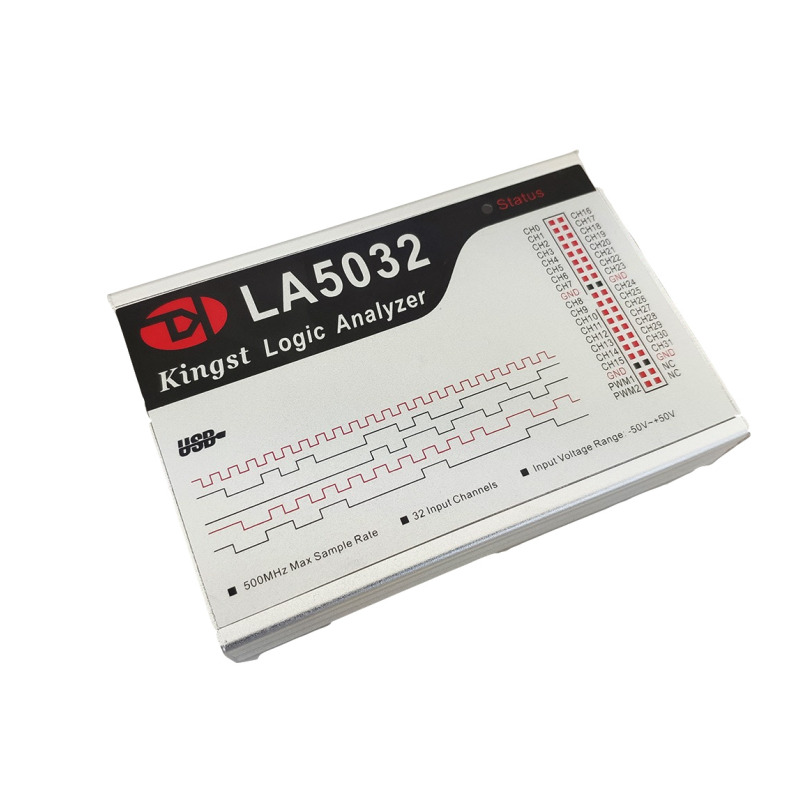 Kingst LA5032 USB логический анализатор 500M Максимальная скорость выборки, 32 канала, образцы 10B