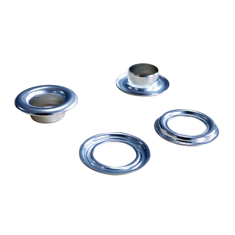 Manufacturer Made Free Samples sus304 Stainless Steel Eyelet Grommet For Garment Fittings and for tents
