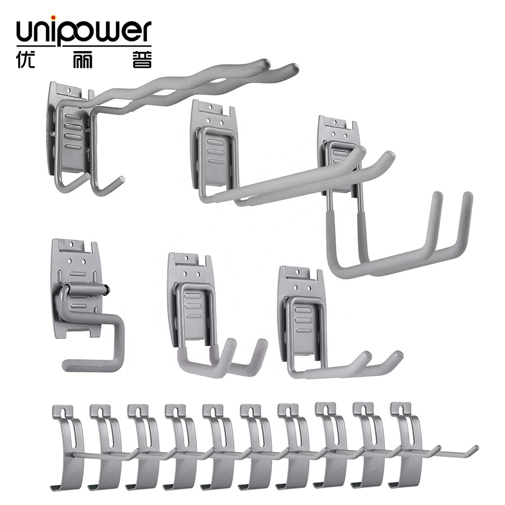 Unipower решетчатый крючок, J крючки, гаражные крючки, вешалка для экономии места